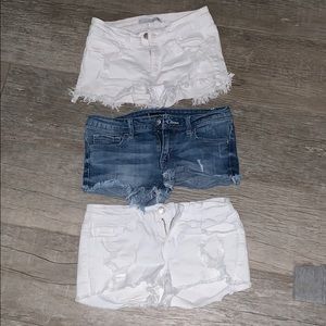 Size small jean shorts